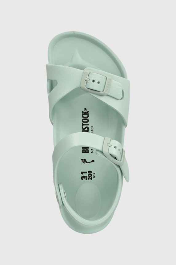 Birkenstock sandały dziecięce Rio EVA Kids turkusowy 1027411.