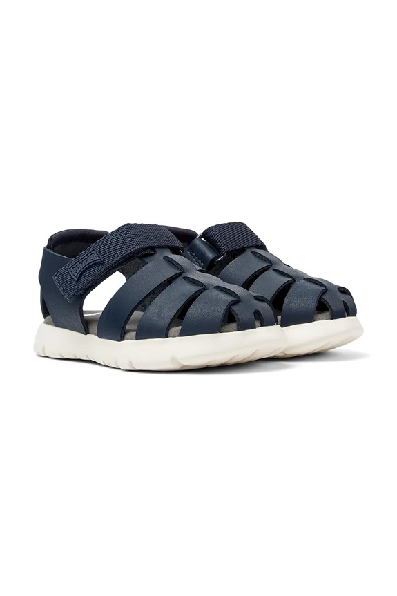 Dječje kožne sandale Camper K800489.K plava SS25