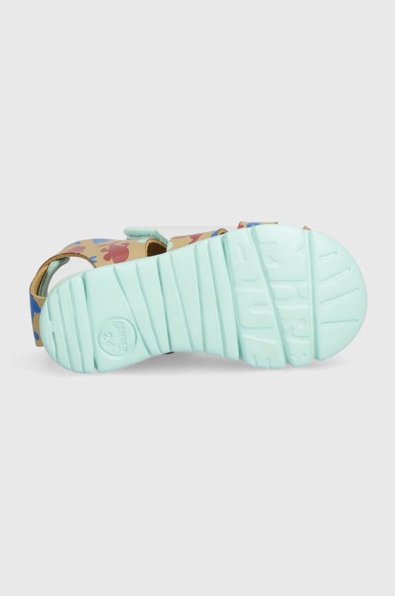 Dječje kožne sandale Camper K800489.K zelena