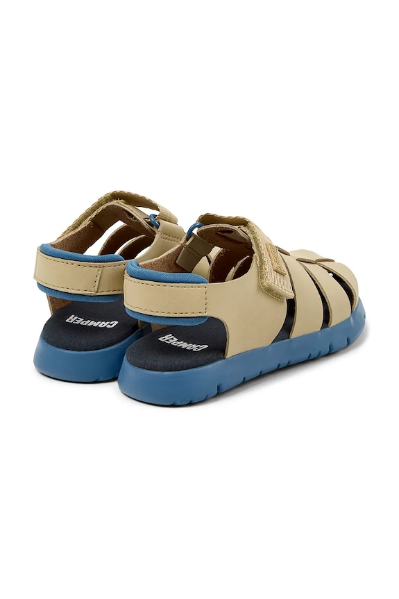 Αγορίστικα Παιδικά δερμάτινα σανδάλια Camper K800242.25.34 μπεζ