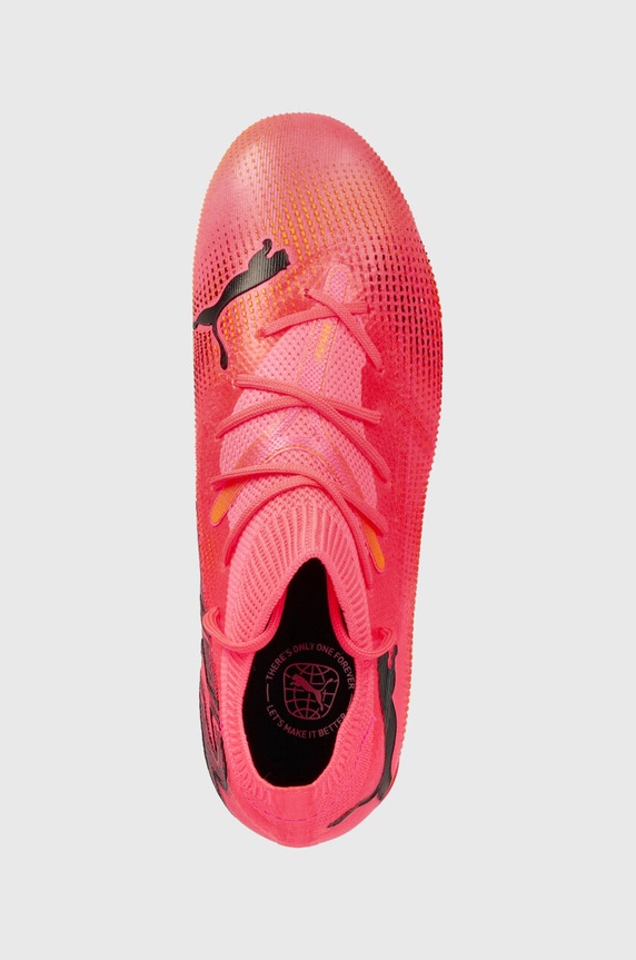 Puma scarpe da calcio per bambini FUTURE 7 MATCH FG/AG Jr rosa 107729