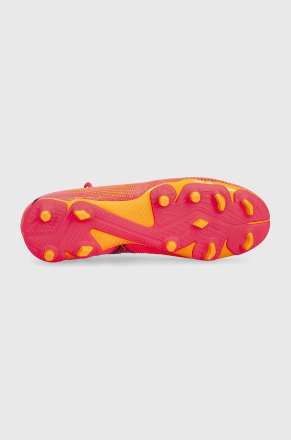 Puma scarpe da calcio per bambini FUTURE 7 MATCH FG/AG Jr 107729 rosa