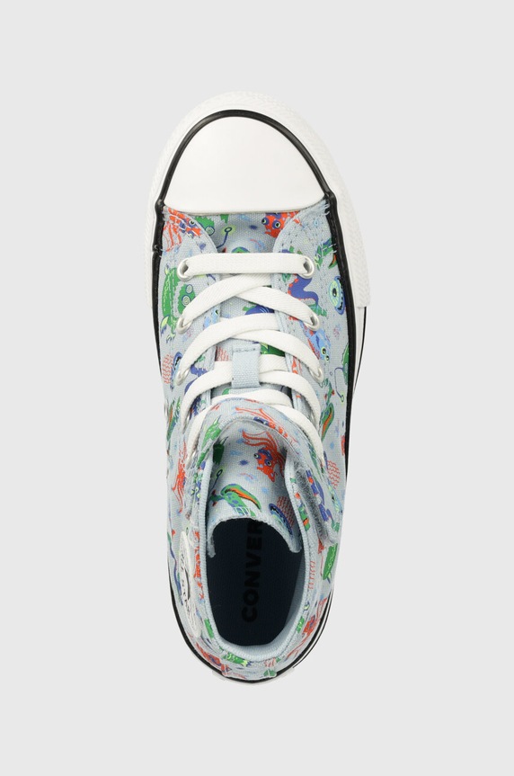 Converse trampki dziecięce CHUCK TAYLOR ALL STAR 1V niebieski A03585C