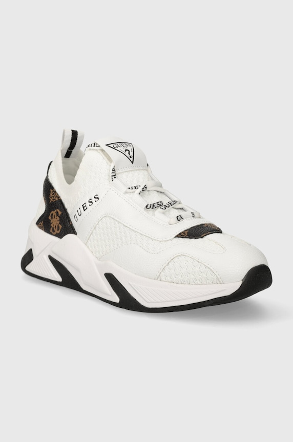 Guess sneakersy GENIVER2 FLPGE2.FAL12.WHIBR biały SS24