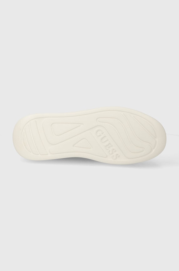 Guess bőr sportcipő ELBINA FLPVIB.SUE12.BLACK fekete