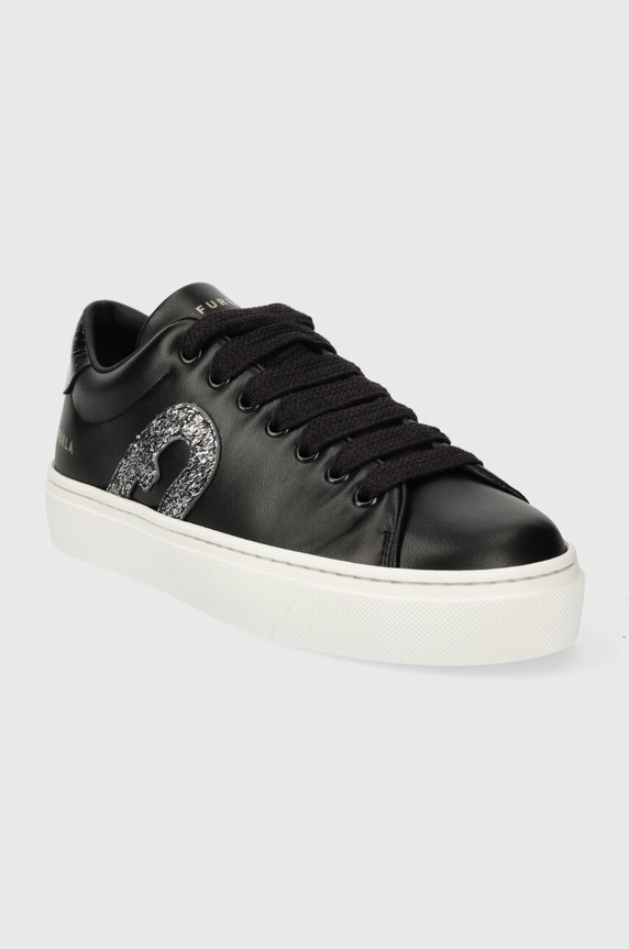 Furla sneakersy skórzane Joy YE71FJO.BX2743.2854S czarny SS24