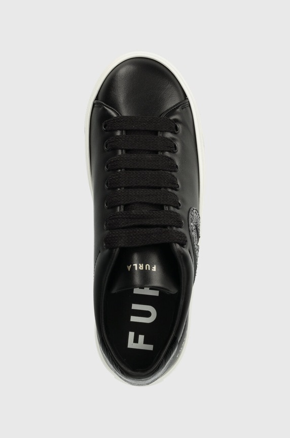 Furla sneakersy skórzane Joy czarny YE71FJO.BX2743.2854S