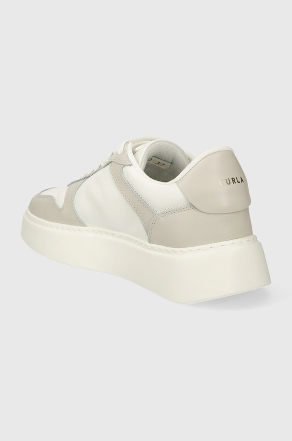 Obuwie Furla sneakersy skórzane Sport YH60SPT.BX2752.2865S biały