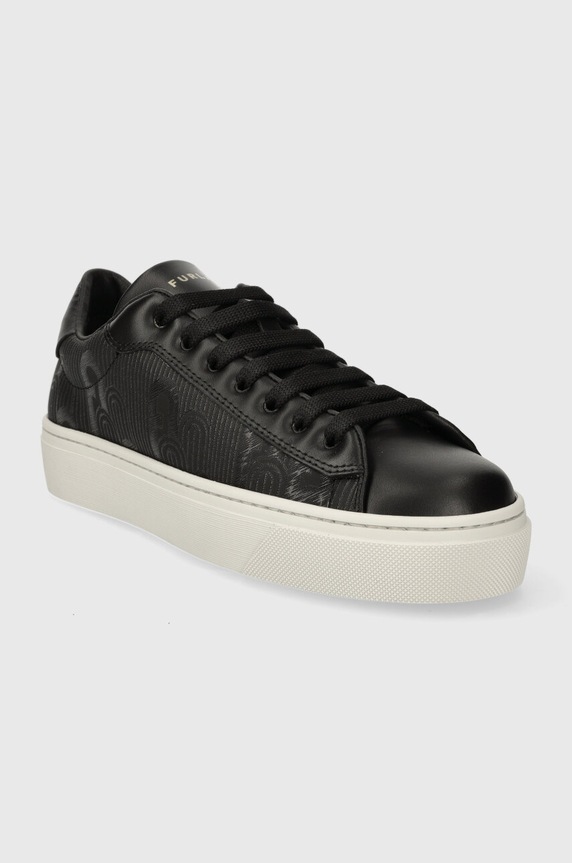 Furla sneakersy skórzane Joy YH57FJO.BX2763.O6000 czarny SS24