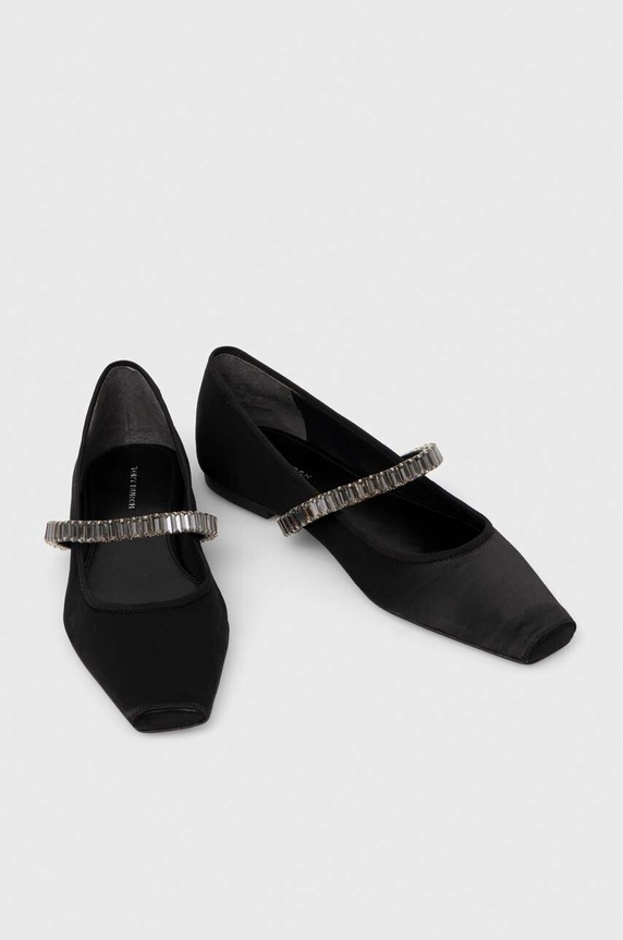 Tory Burch balerina Crystal Ballet 154323.001 fekete SS24