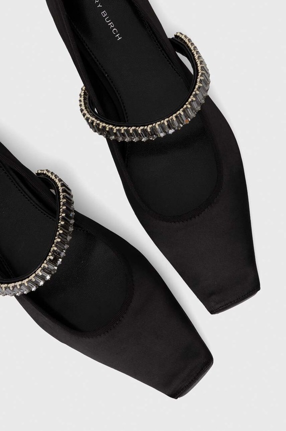 Cipők Tory Burch balerina Crystal Ballet 154323.001 fekete