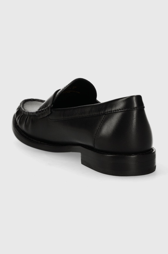 Boty Kožené mokasíny Coach Jolene CK017.BLK černá