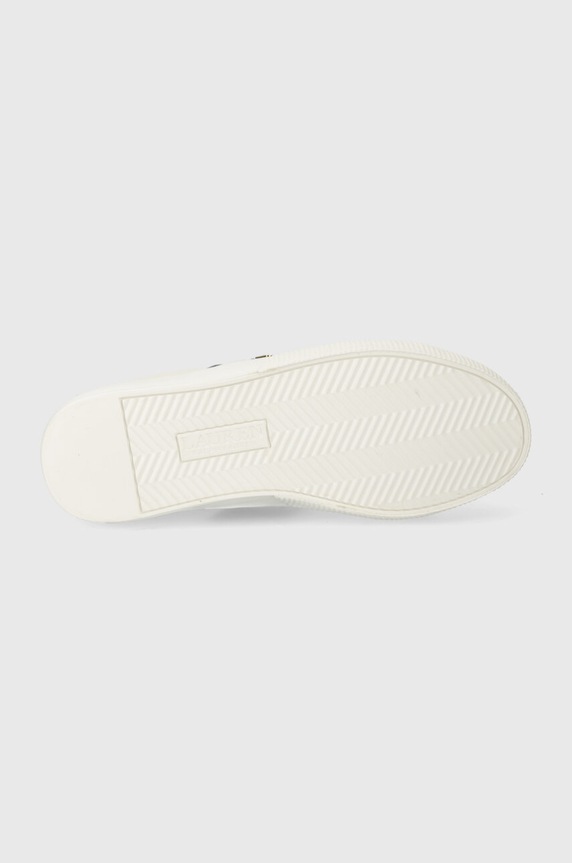 Lauren Ralph Lauren tenisówki skórzane Janson II 802925365002.100 biały