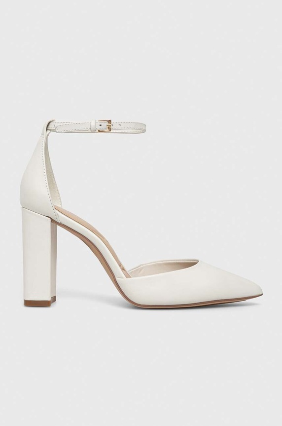 Aldo stilettos de piele FAITH gros alb 13706568.FAITH