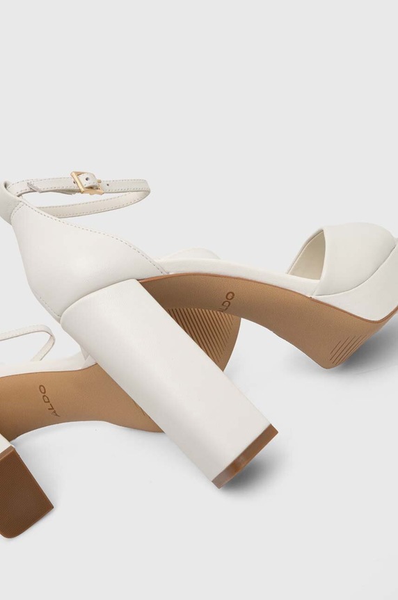 Aldo sandale de piele ENAEGYN2.0 alb 13711894.ENAEGYN2.0