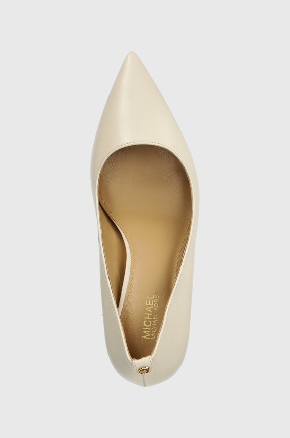 Kožne štikle MICHAEL Michael Kors Alina bež 40F2HNMP2L.289