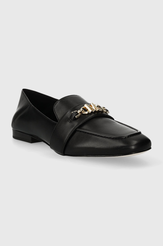 Kožené mokasíny MICHAEL Michael Kors Tiffanie 40H3TFFP1L.001 černá SS24
