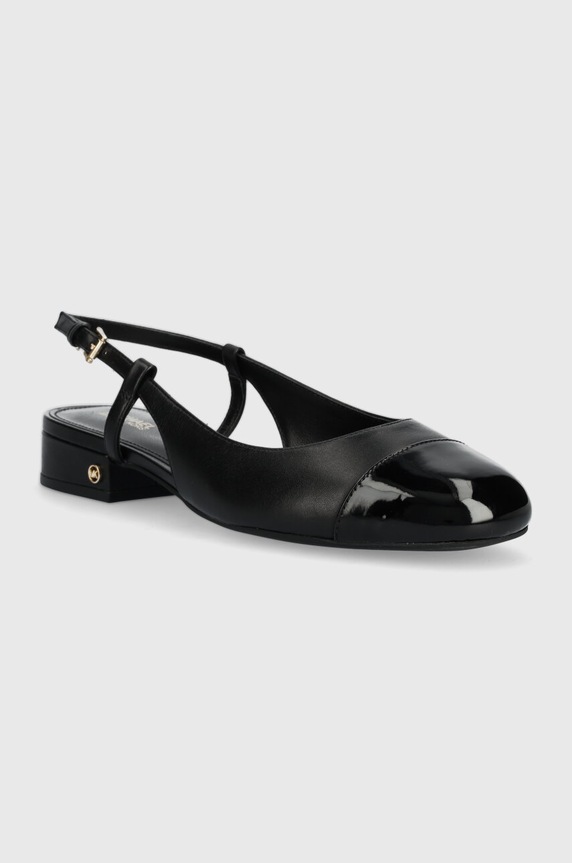 Kožne balerinke MICHAEL Michael Kors Perla 40R4PLFP1L.001 crna SS24