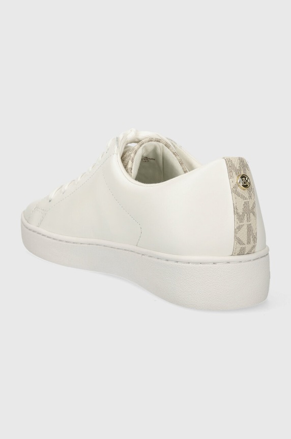 Obuwie MICHAEL Michael Kors sneakersy skórzane Keaton 43R4KTFS2L.150 biały