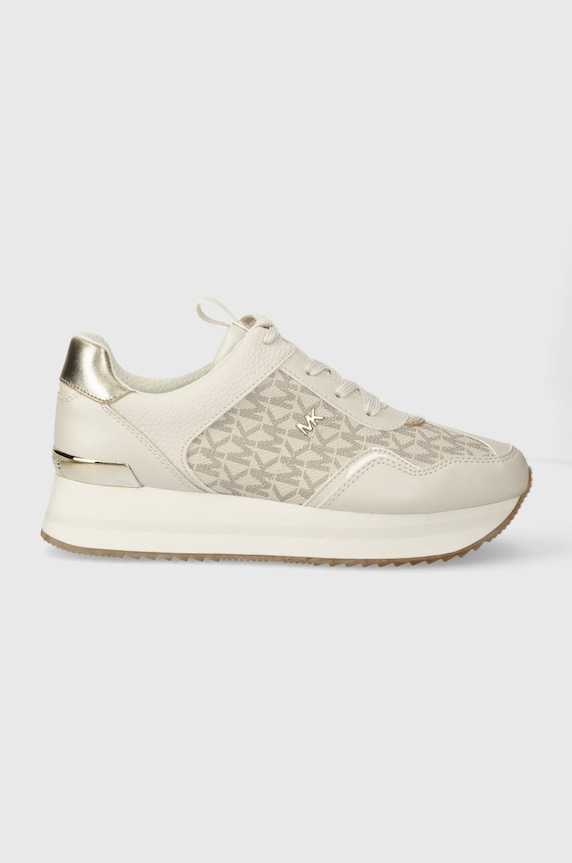 MICHAEL Michael Kors sneakersy Raina platforma beżowy 43R4RNFSAB.150