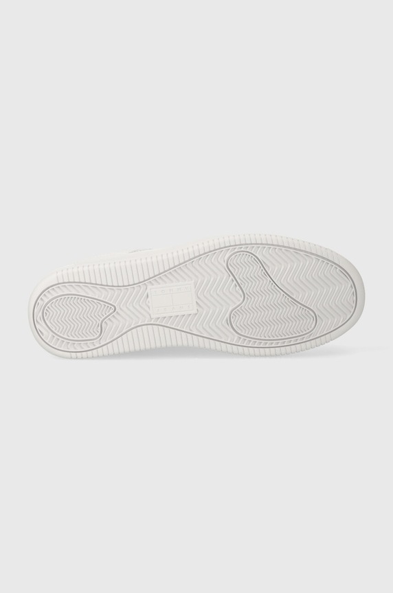 Tommy Jeans sneakersy skórzane TJW RETRO BASKET ESS EN0EN02505 biały
