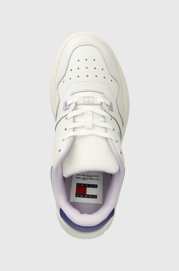 Tommy Jeans sneakers TJW RETRO BASKET FLATFORM ESS violet EN0EN02506