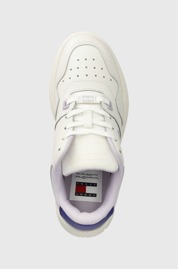 Tommy Jeans sneakers TJW RETRO BASKET FLATFORM ESS violet EN0EN02506