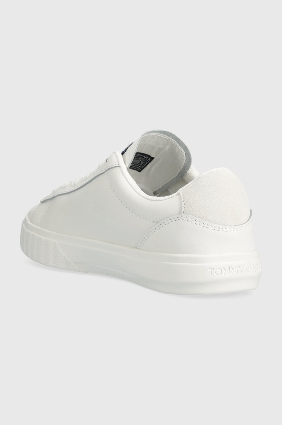 Încălțăminte Tommy Jeans sneakers TJW CUPSOLE SNEAKER ESS EN0EN02508 alb
