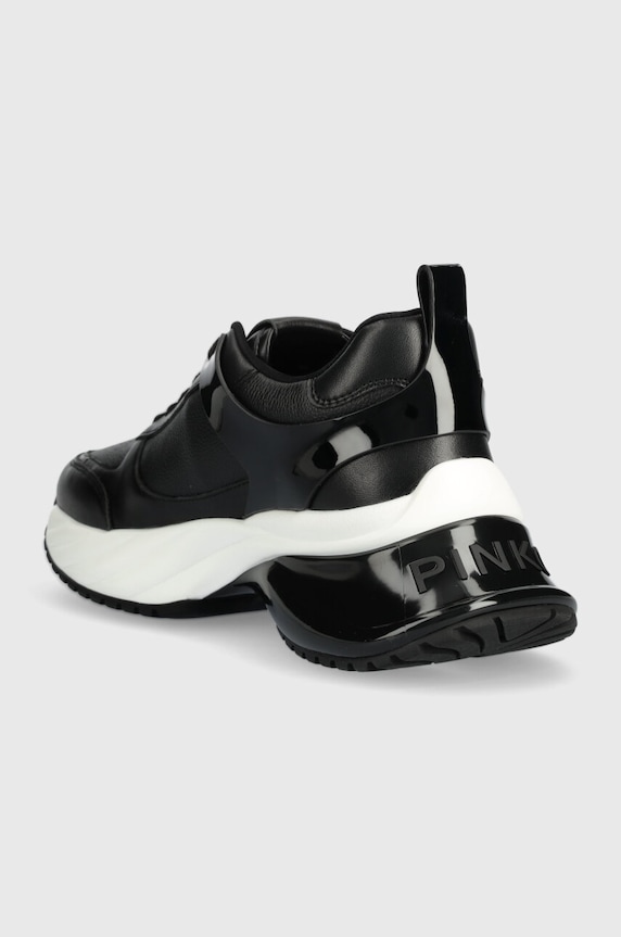 Παπούτσια Δερμάτινα sneakers Pinko SS0027 P025 Z99 SS0027.P025.Z99 μαύρο