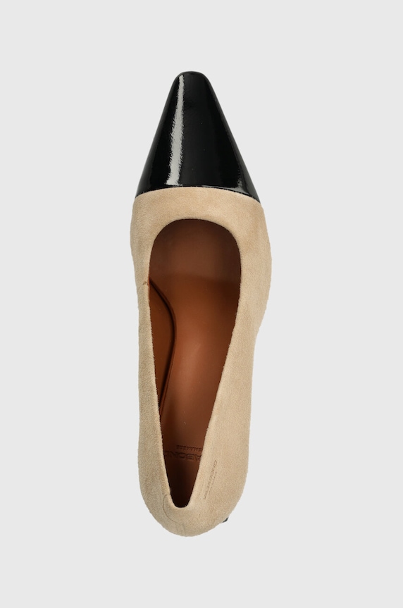 Salonke od brušene kože Vagabond Shoemakers ALTEA bež 5740.113.95
