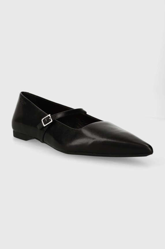 Vagabond Shoemakers baleriny skórzane HERMINE 5533.001.20 czarny SS24