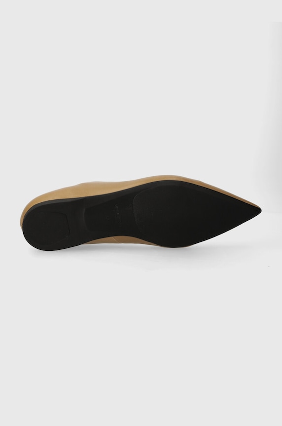 Vagabond Shoemakers baleriny skórzane HERMINE 5733.001.13 beżowy