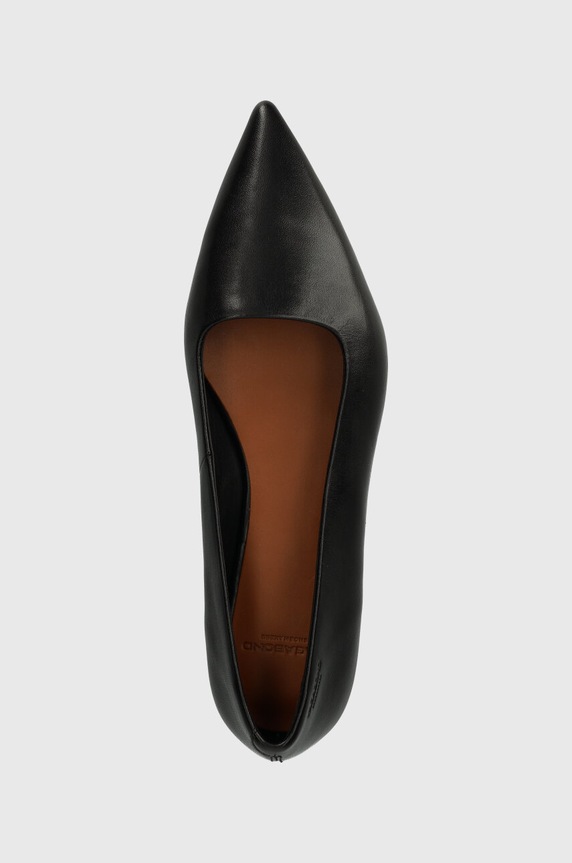 Vagabond Shoemakers bőr balerina cipő HERMINE fekete 5733.001.20