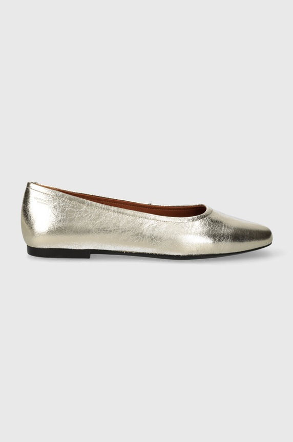 Vagabond Shoemakers baleriny skórzane JOLIN złoty 5508.083.81