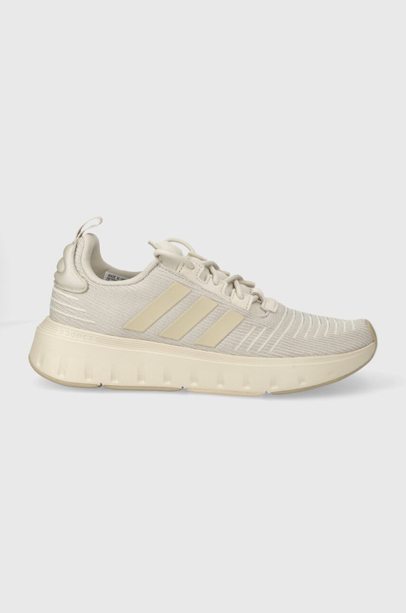 Tenisky adidas SWIFT RUN plochá béžová ID3360