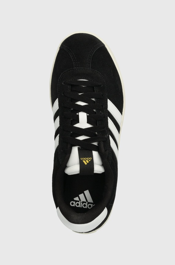 Kožené tenisky adidas Vl Court čierna ID6279