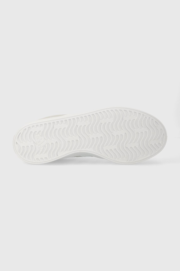adidas sneakersy skórzane Vl Court ID6280 szary