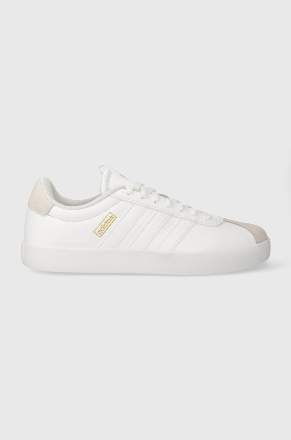 Sneakers boty adidas Vl Court 3.0 imitace semiše bílá ID8795