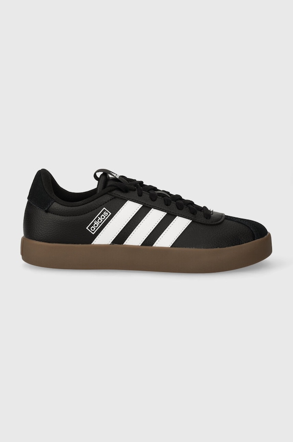 adidas sneakersy Vl Court imitacja skóry licowej czarny ID8796