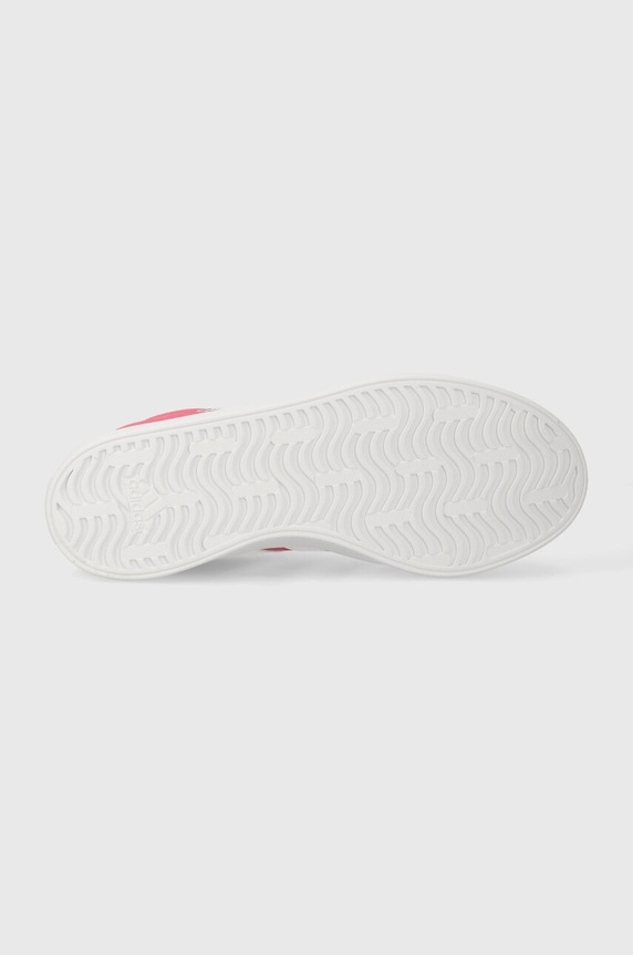 adidas sneakersy zamszowe COURT ID9075 różowy