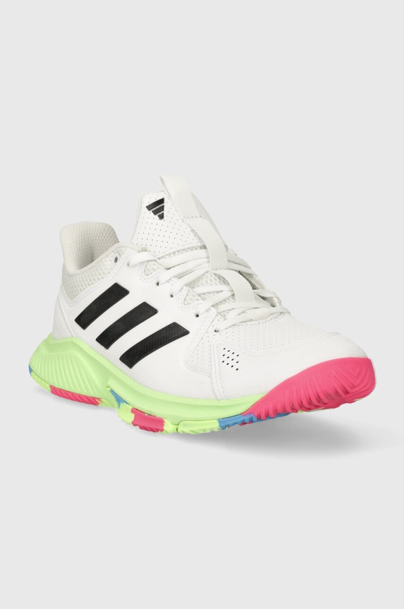 adidas Performance buty halowe Court Flight IE0840 biały SS26