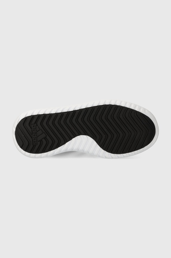 Semišové sneakers boty adidas Grand Court Platform IE1102 černá