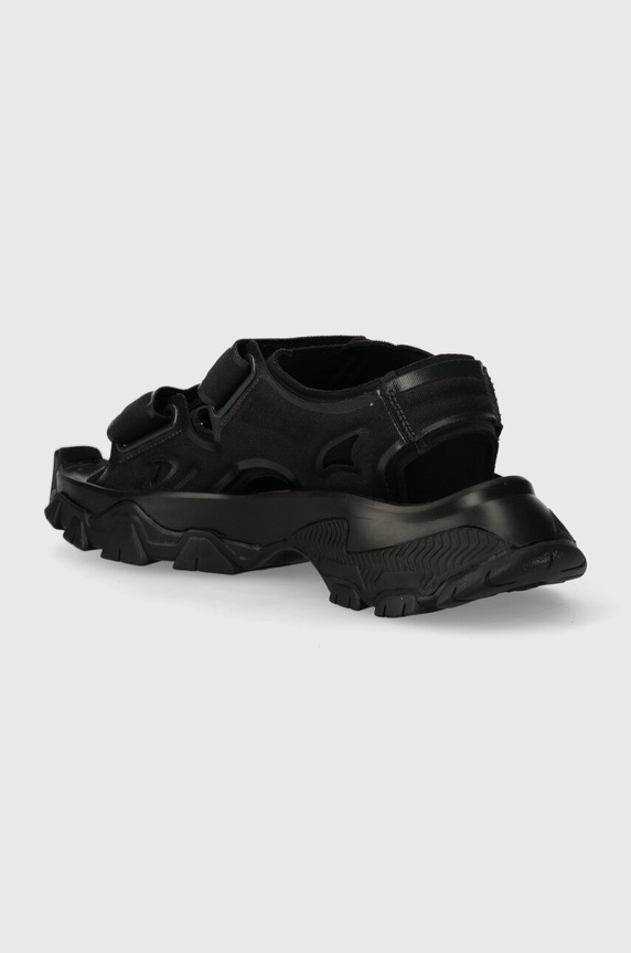 Încălțăminte adidas by Stella McCartney sandale Hika Sandal Canvas IE3540 negru