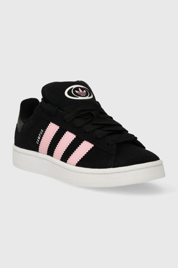 Замшевые кроссовки adidas Originals Campus 00s ID3171 чёрный SS24