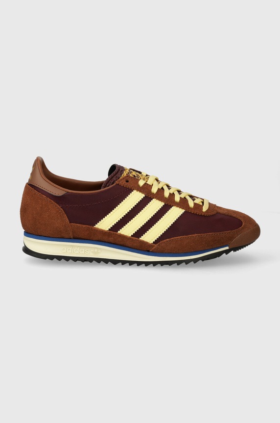adidas Originals sneakers SL 72 OG pelle scamosciata granata IE3425