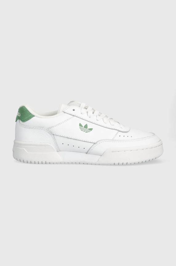 Tenisky adidas Originals Court Super usňová koža biela IE8082
