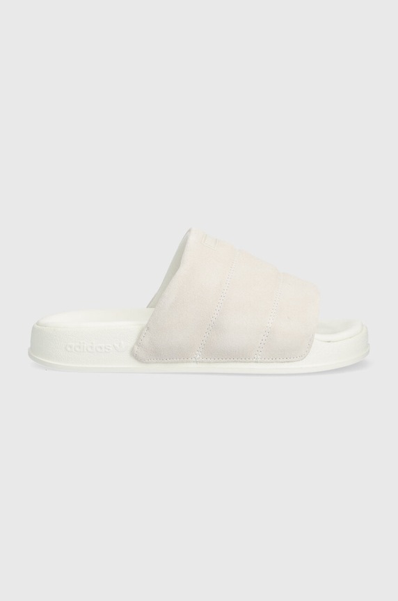 adidas Originals papuci Adilette Essential textil alb IF3575