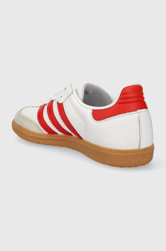 Obuwie adidas Originals sneakersy skórzane Samba OG IF6513 biały