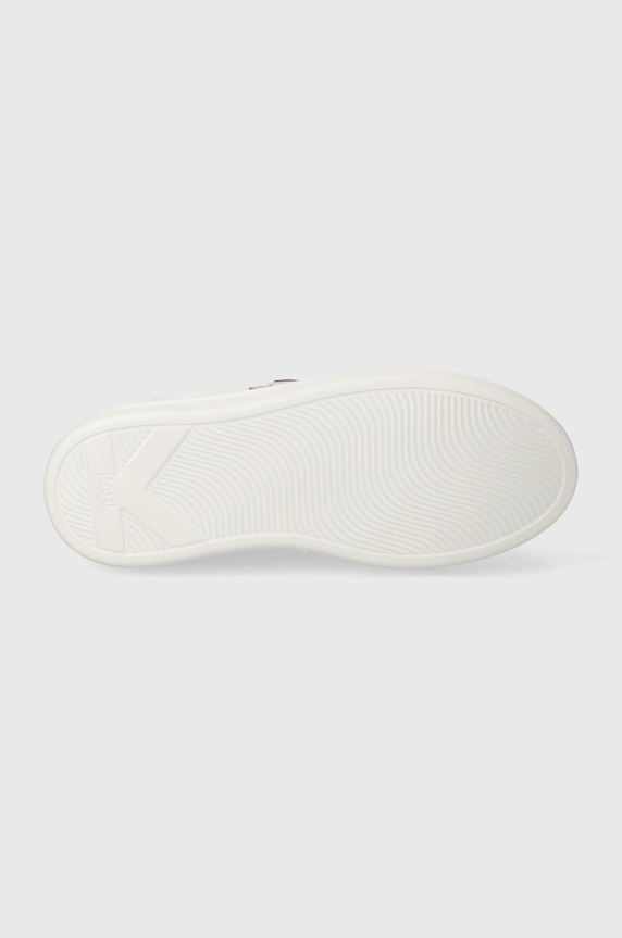 Kožené tenisky Karl Lagerfeld KAPRI KL62530N.01P biela