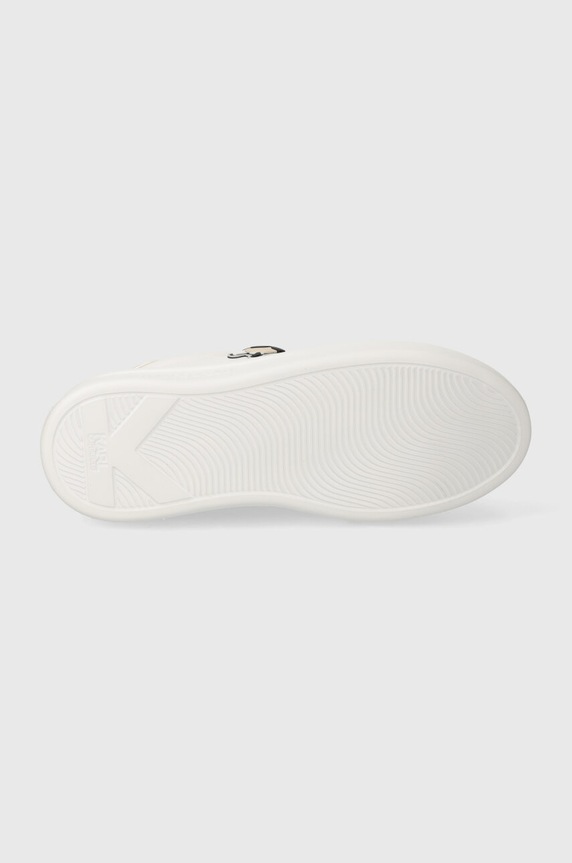 Karl Lagerfeld sneakersy skórzane KAPRI KL62530N.01W biały